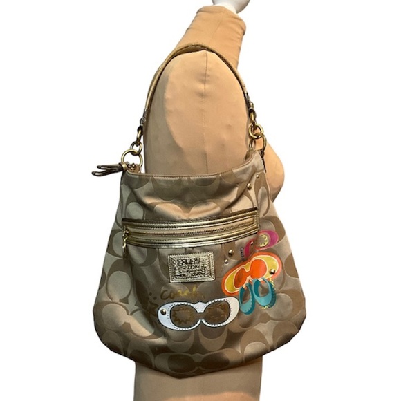 Coach Poppy Shoulder Bag - Picture 2 of 14